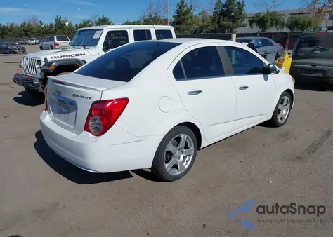 2014 Chevrolet Sonic Ltz Auto from USA, damaged, VIN 1G1JE5SHXE4120564